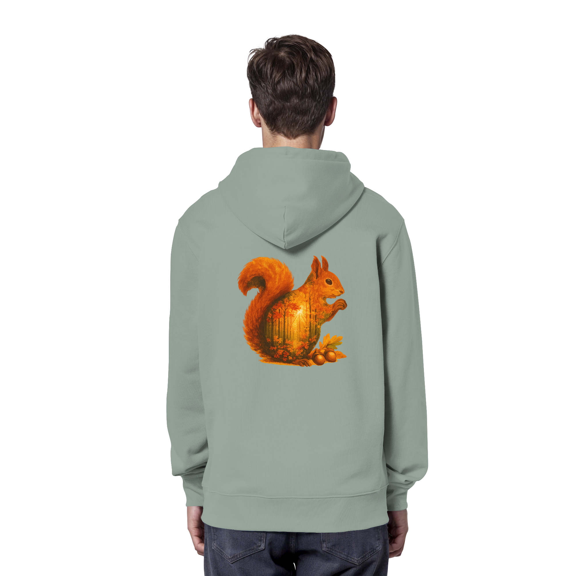 Eichhörnchen – Spirit of Energy - Organic Hoodie