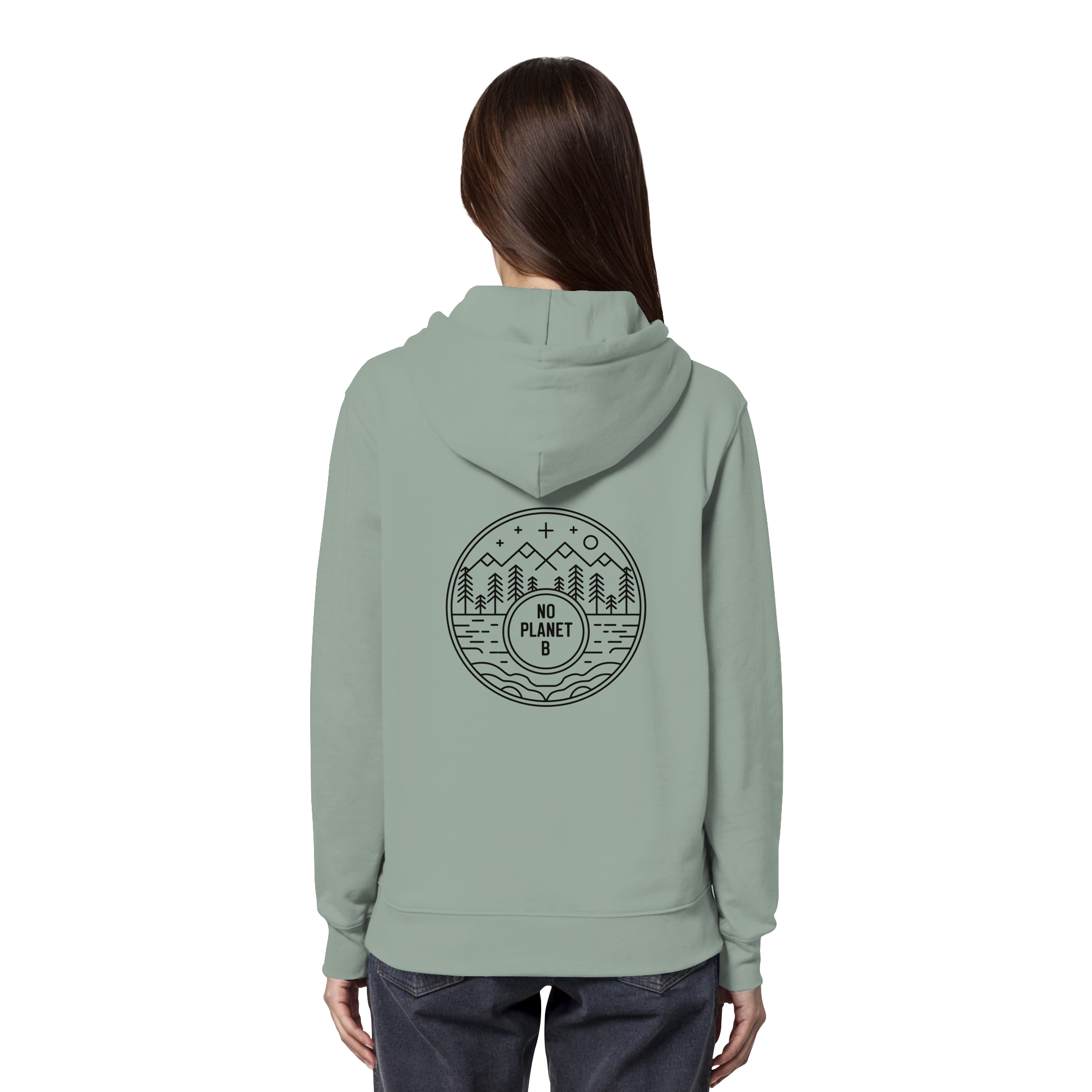 No Planet B – Nature Awareness - Organic Hoodie