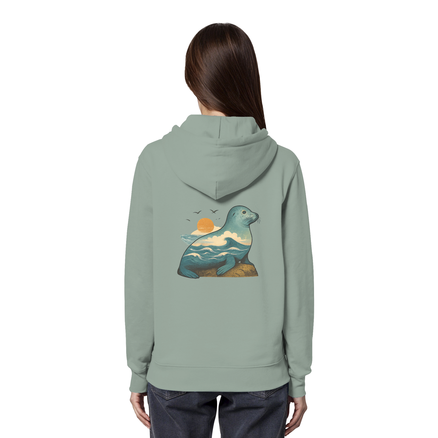 Seehund – Spirit of Balance - Organic Hoodie