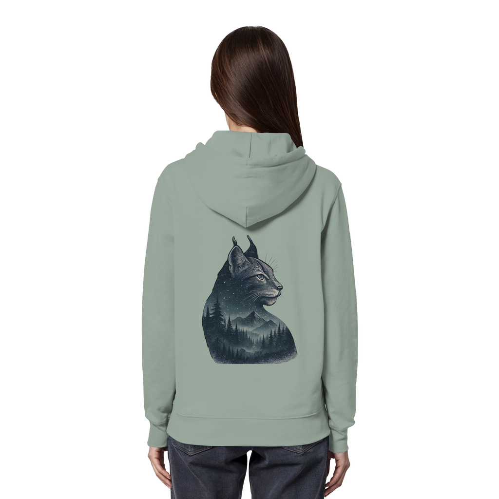 Luchs – Spirit of Mystery - Organic Hoodie