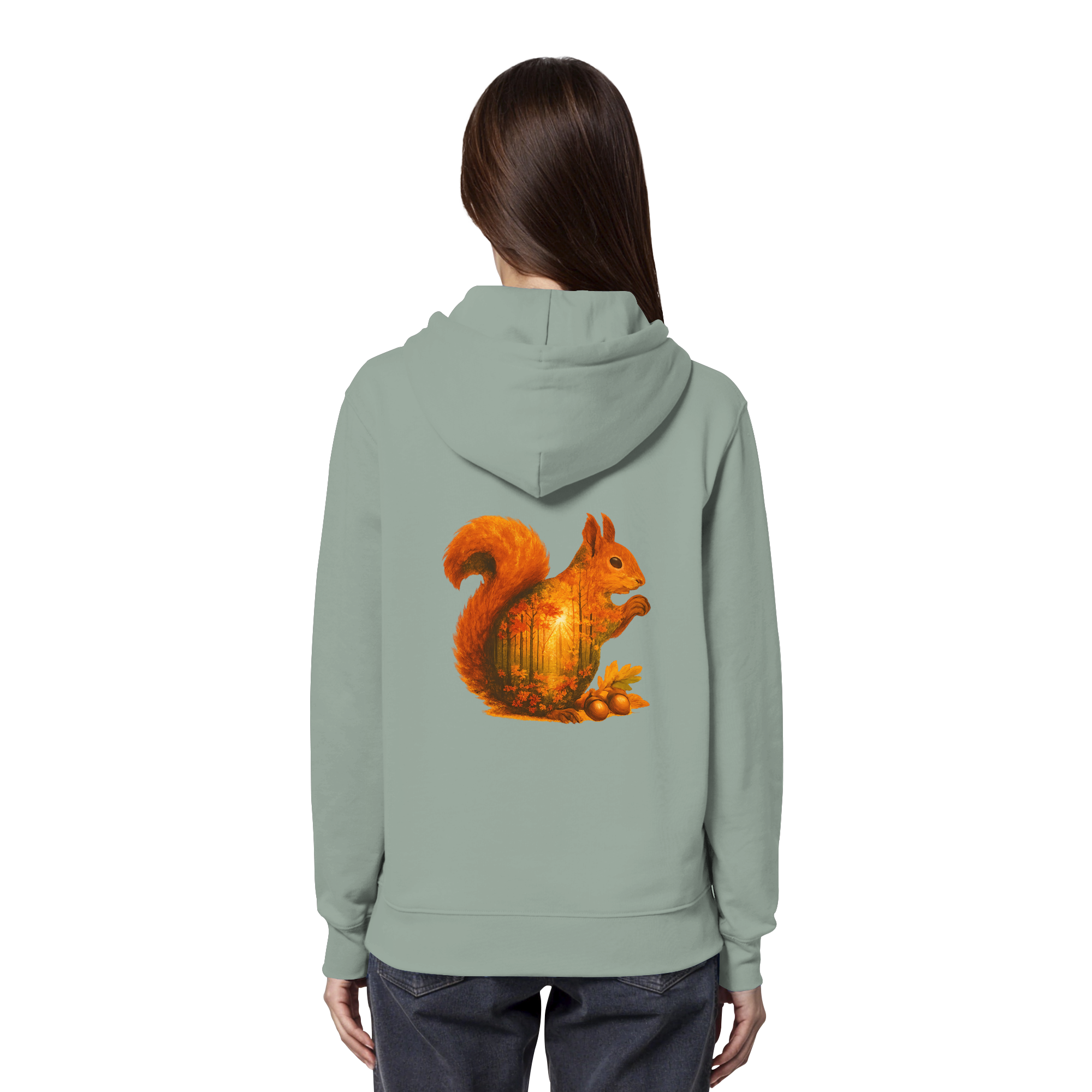Eichhörnchen – Spirit of Energy - Organic Hoodie
