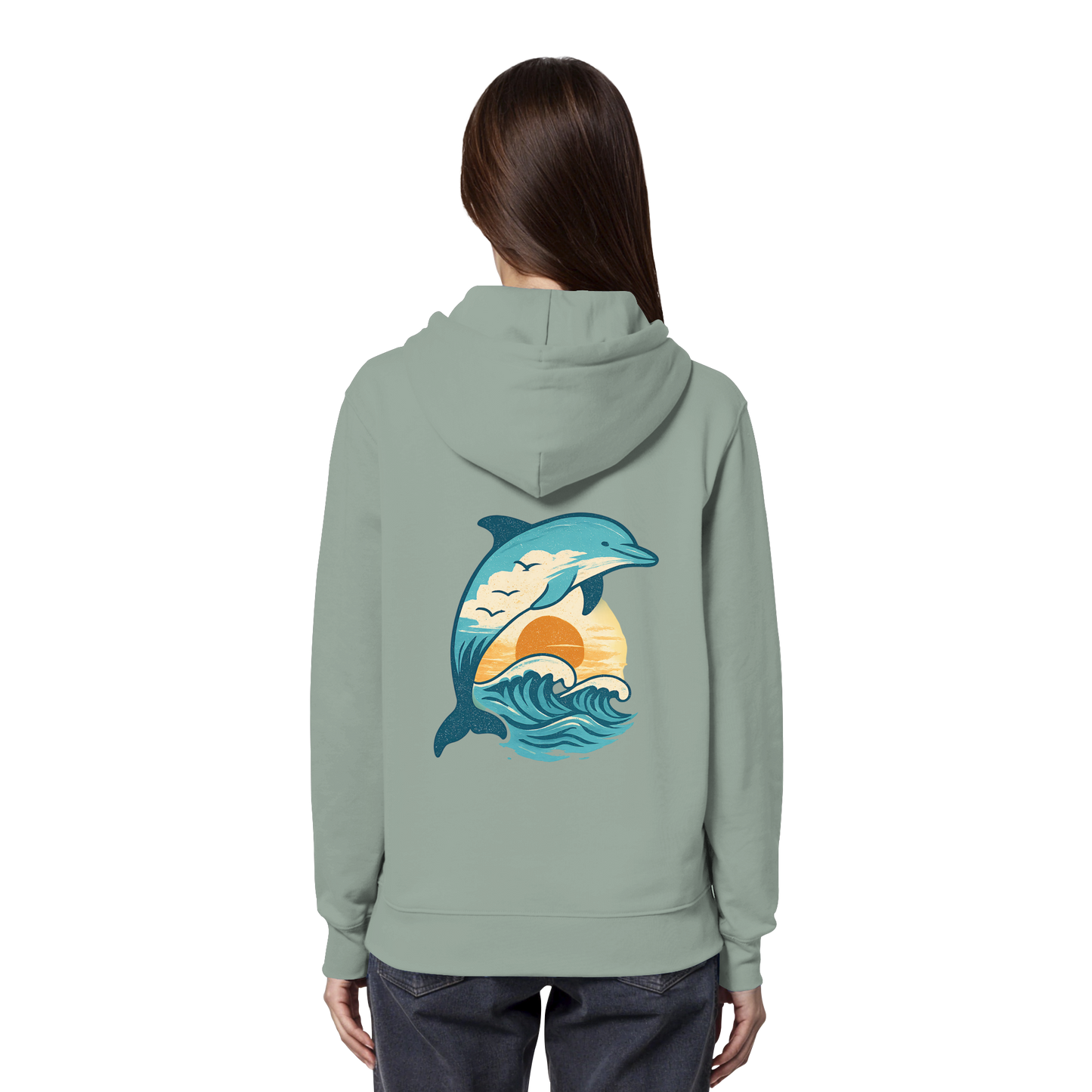 Delfin – Spirit of Joy - Organic Hoodie