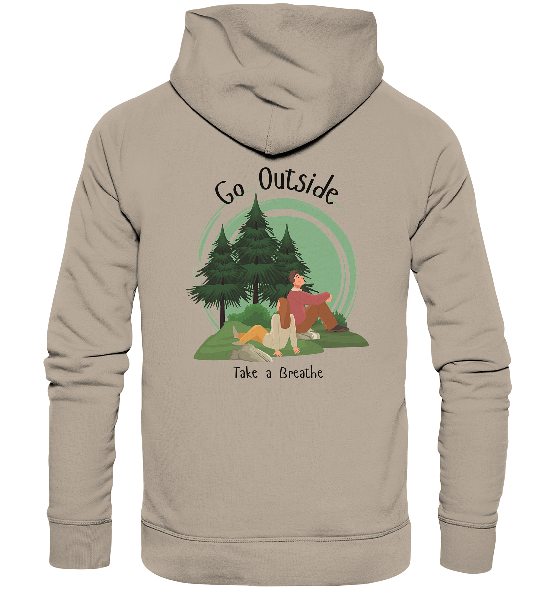 Nature Escape – Chill &amp; Relax - Organic Hoodie