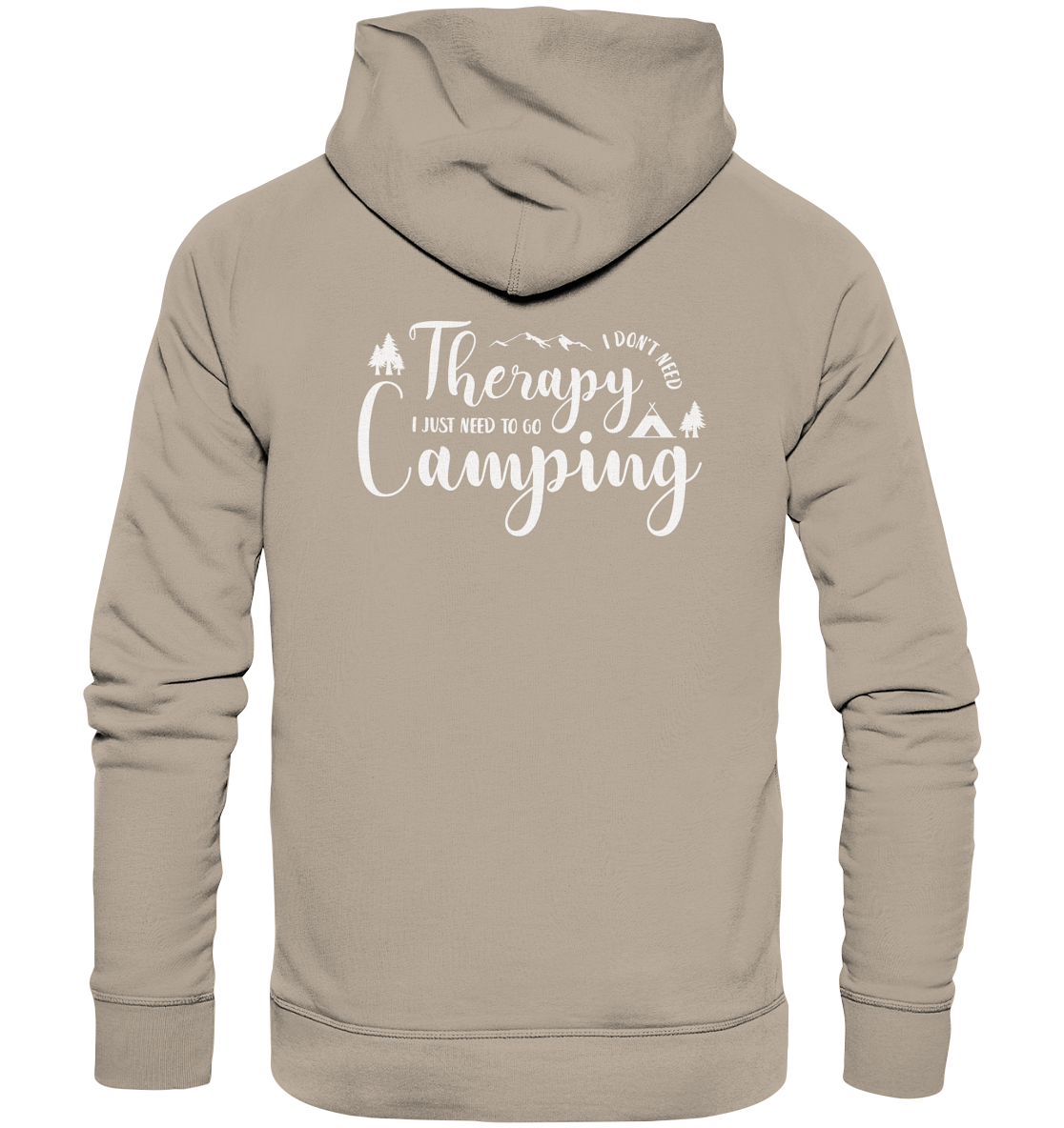 Camping Therapy - Organic Hoodie