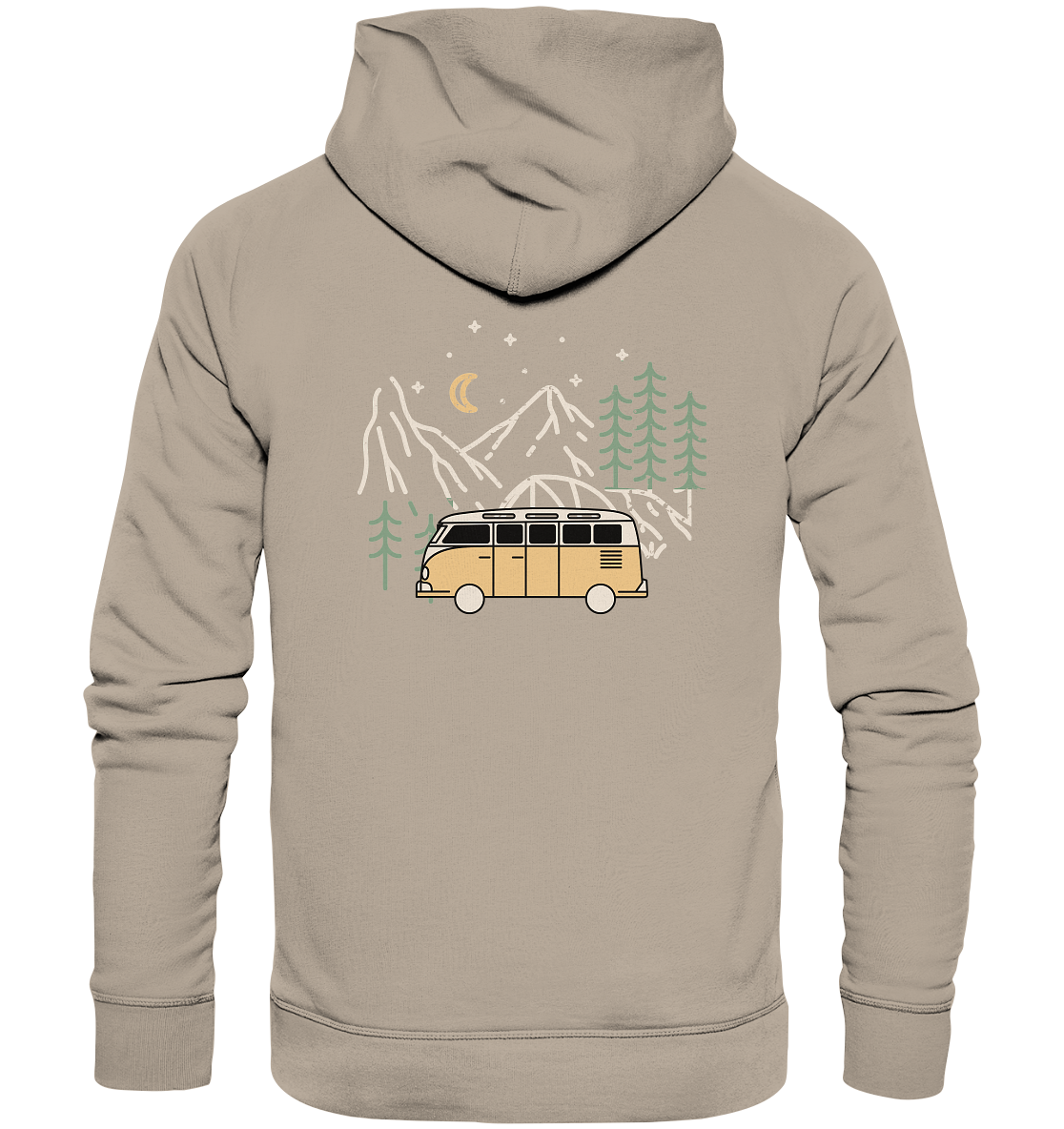 Vintage Camper Adventure - Organic Hoodie