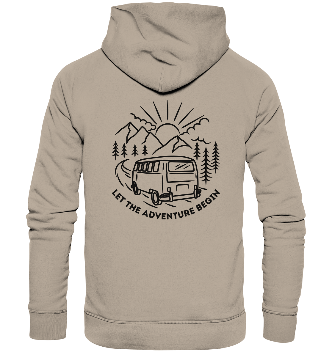 Let The Adventure Begins - Organic Hoodie