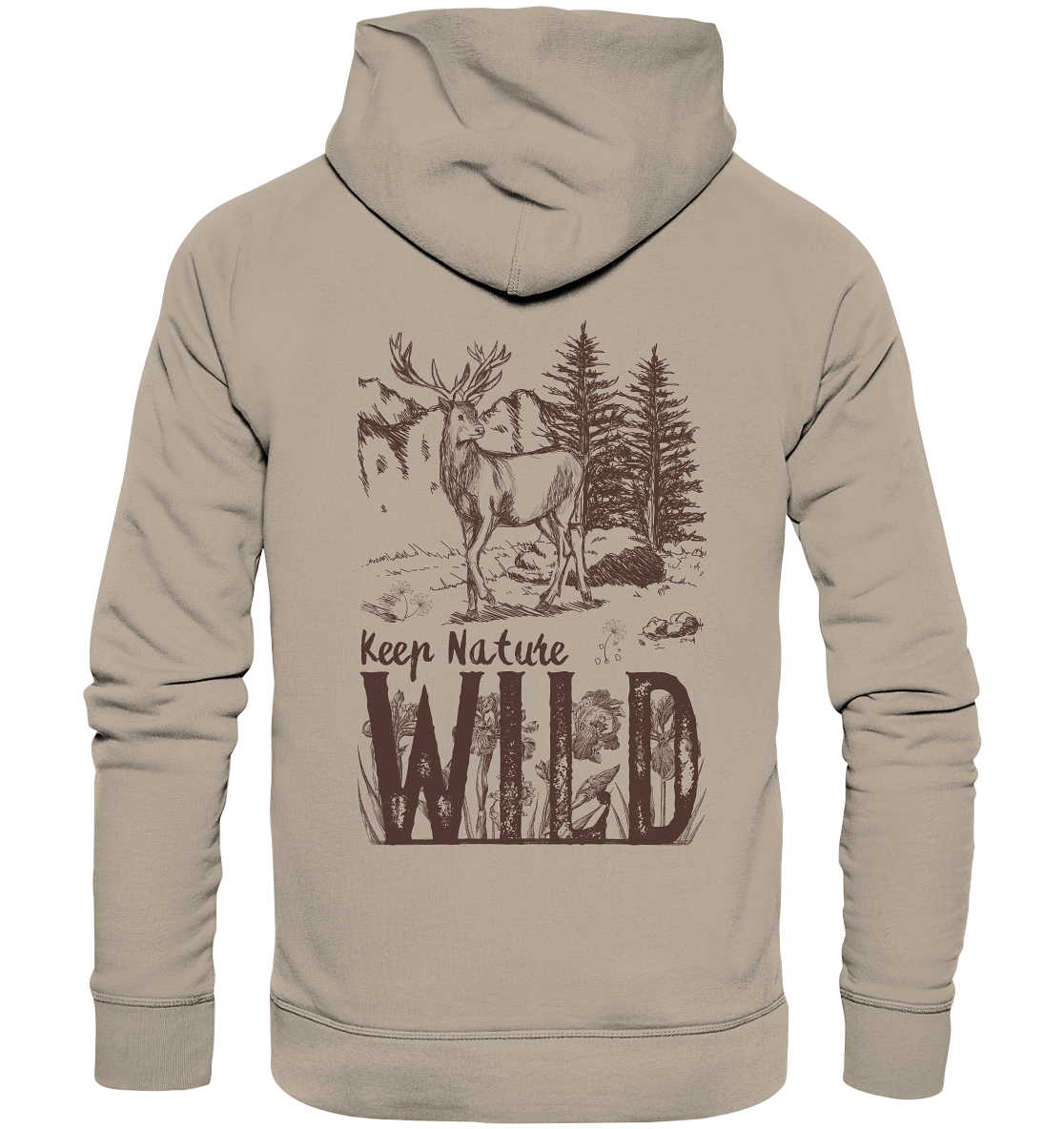 Keep Nature Wild - Organic Hoodie