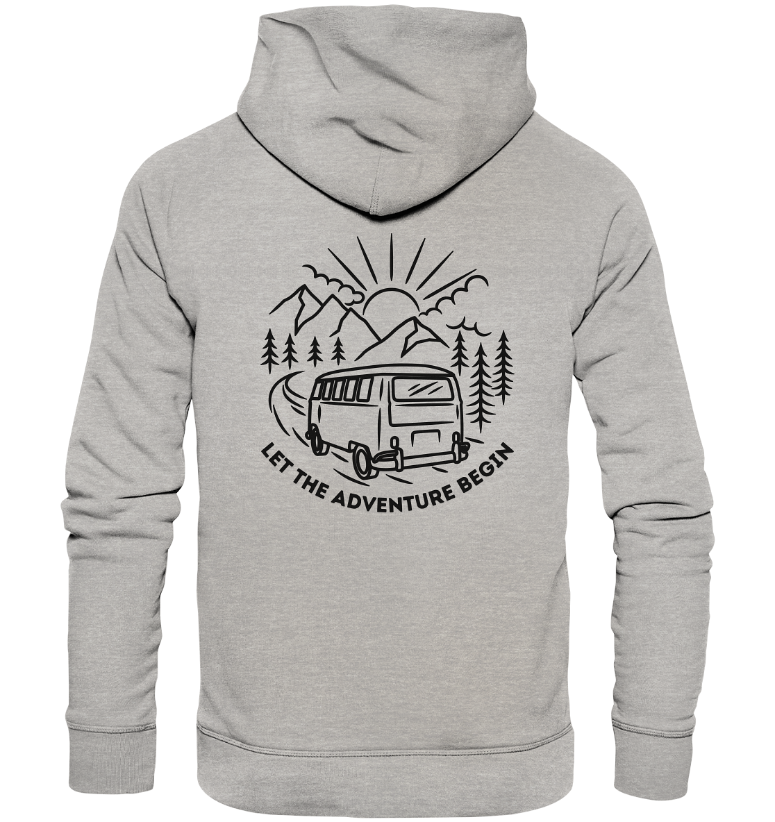 Let The Adventure Begins - Organic Hoodie