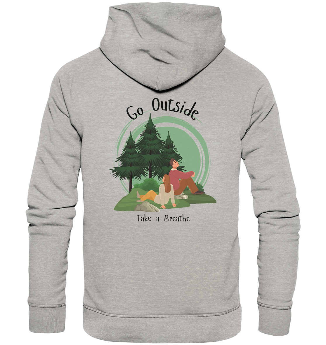 Nature Escape – Chill &amp; Relax - Organic Hoodie