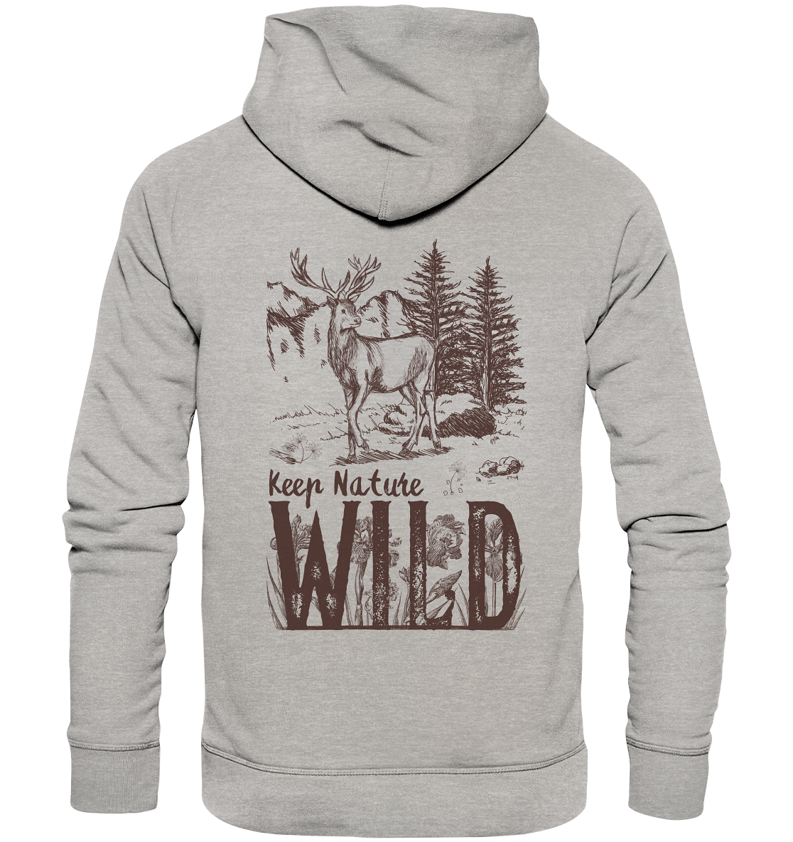 Keep Nature Wild - Organic Hoodie