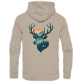 Hirsch – Spirit of Strength - Organic Hoodie