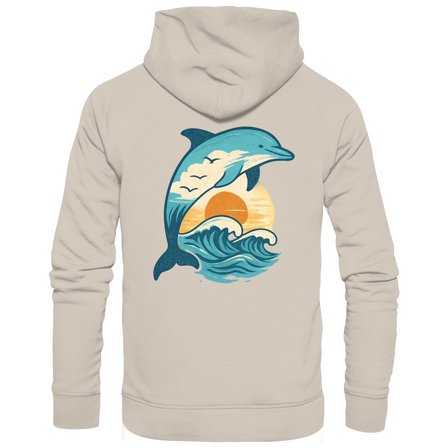Delfin – Spirit of Joy - Organic Hoodie