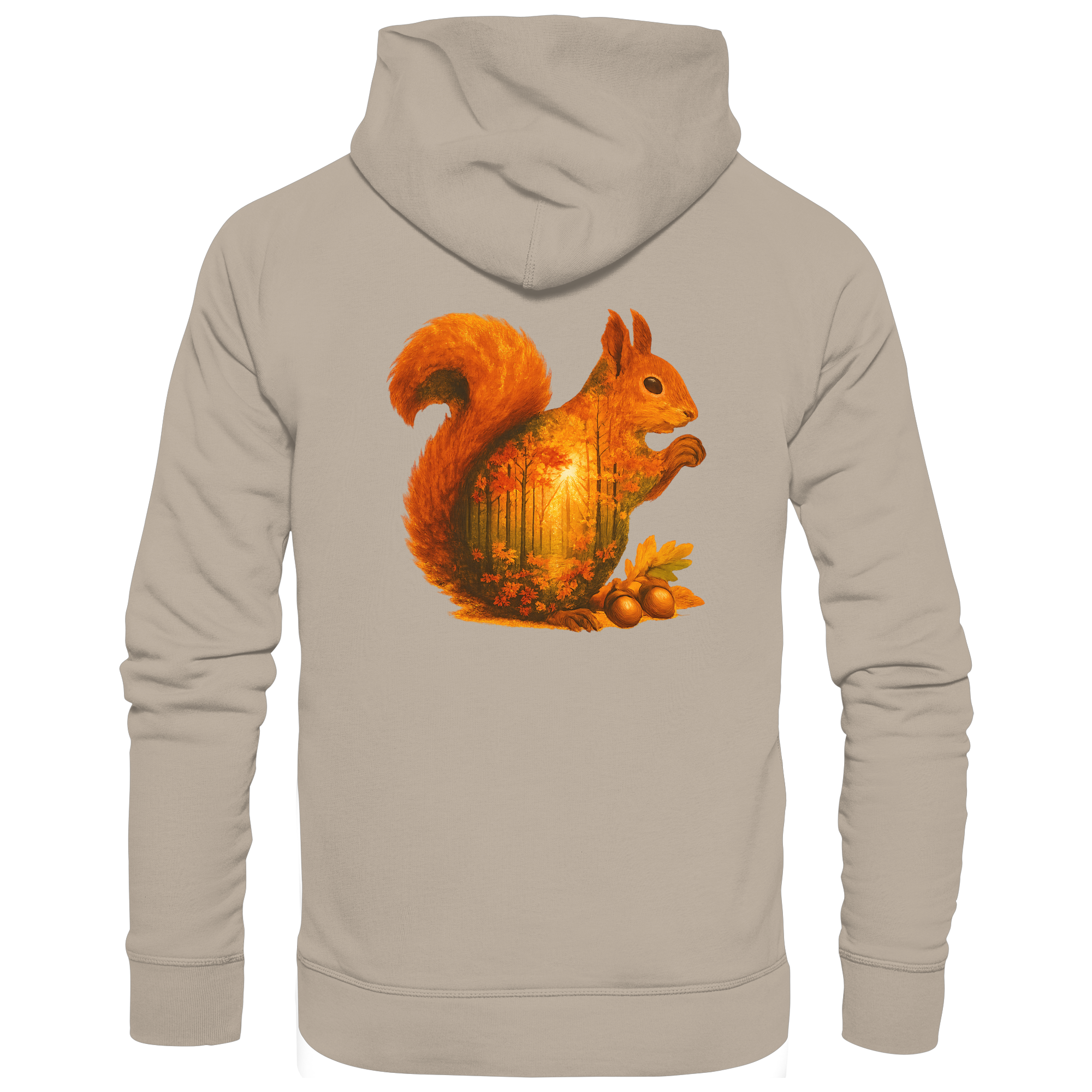 Eichhörnchen – Spirit of Energy - Organic Hoodie