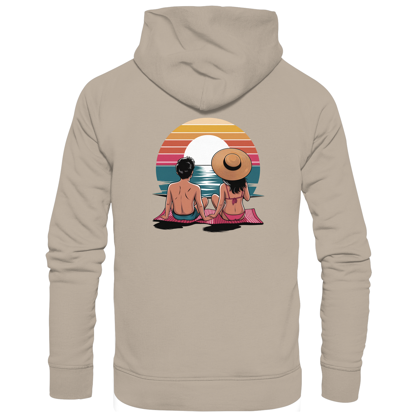 SUNSET COUPLE – Ocean Moments  - Organic Hoodie