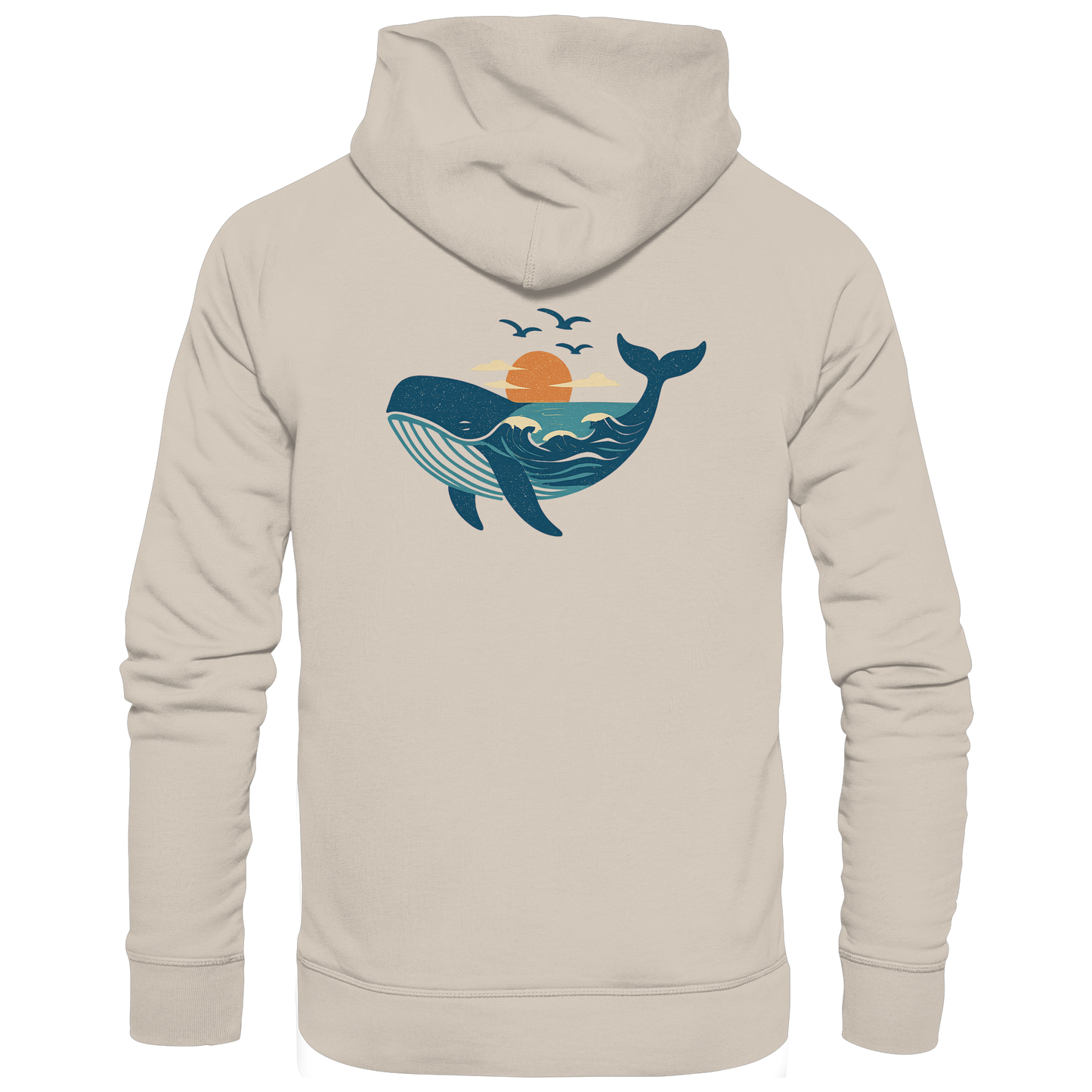 Wal – Spirit of Depth - Organic Hoodie