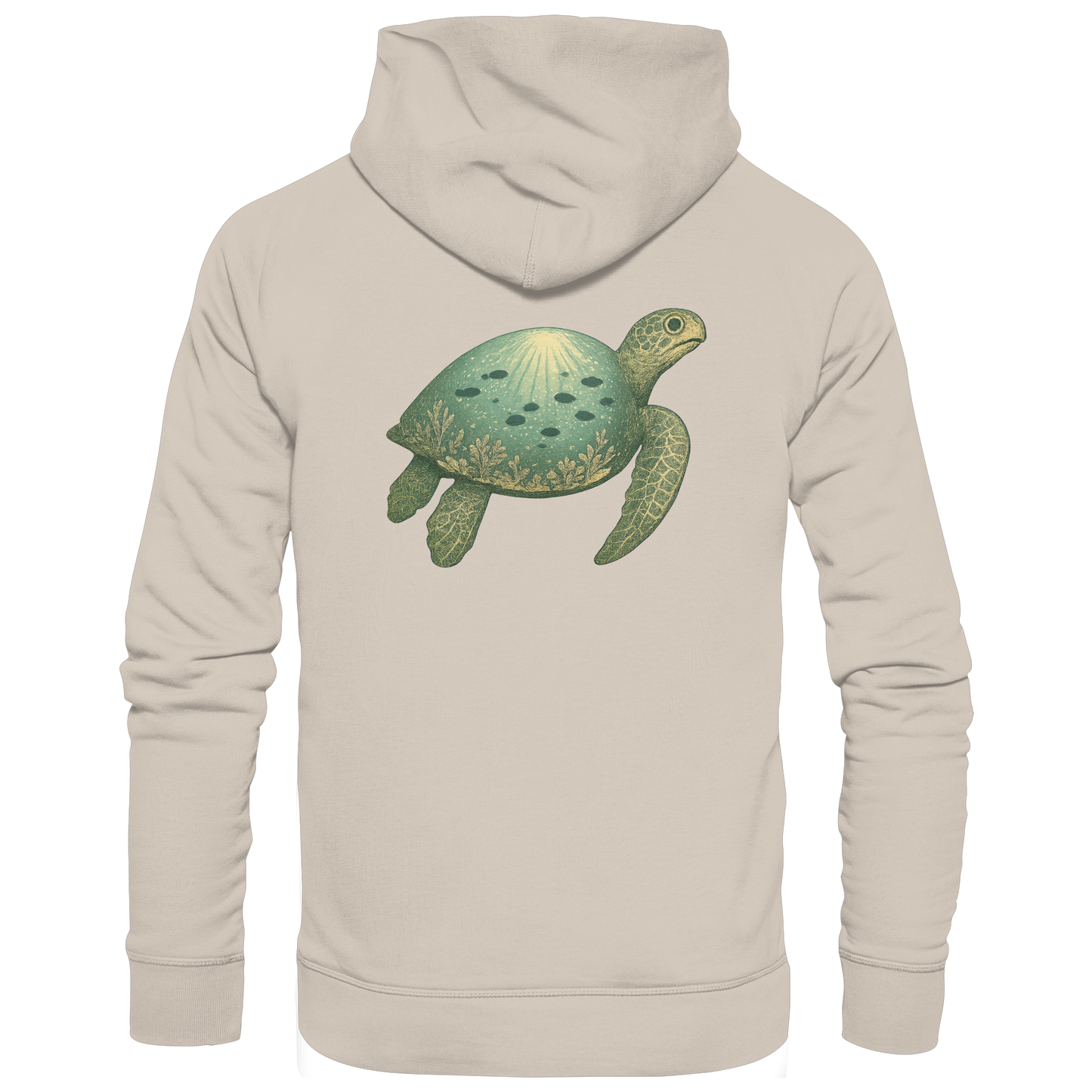 Meeresschildkröte – Spirit of Longevity - Organic Hoodie