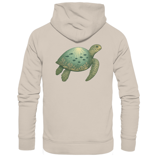 Meeresschildkröte – Spirit of Longevity - Organic Hoodie