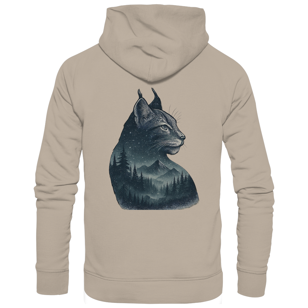 Luchs – Spirit of Mystery - Organic Hoodie