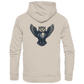 Eule – Spirit of Wisdom - Organic Hoodie