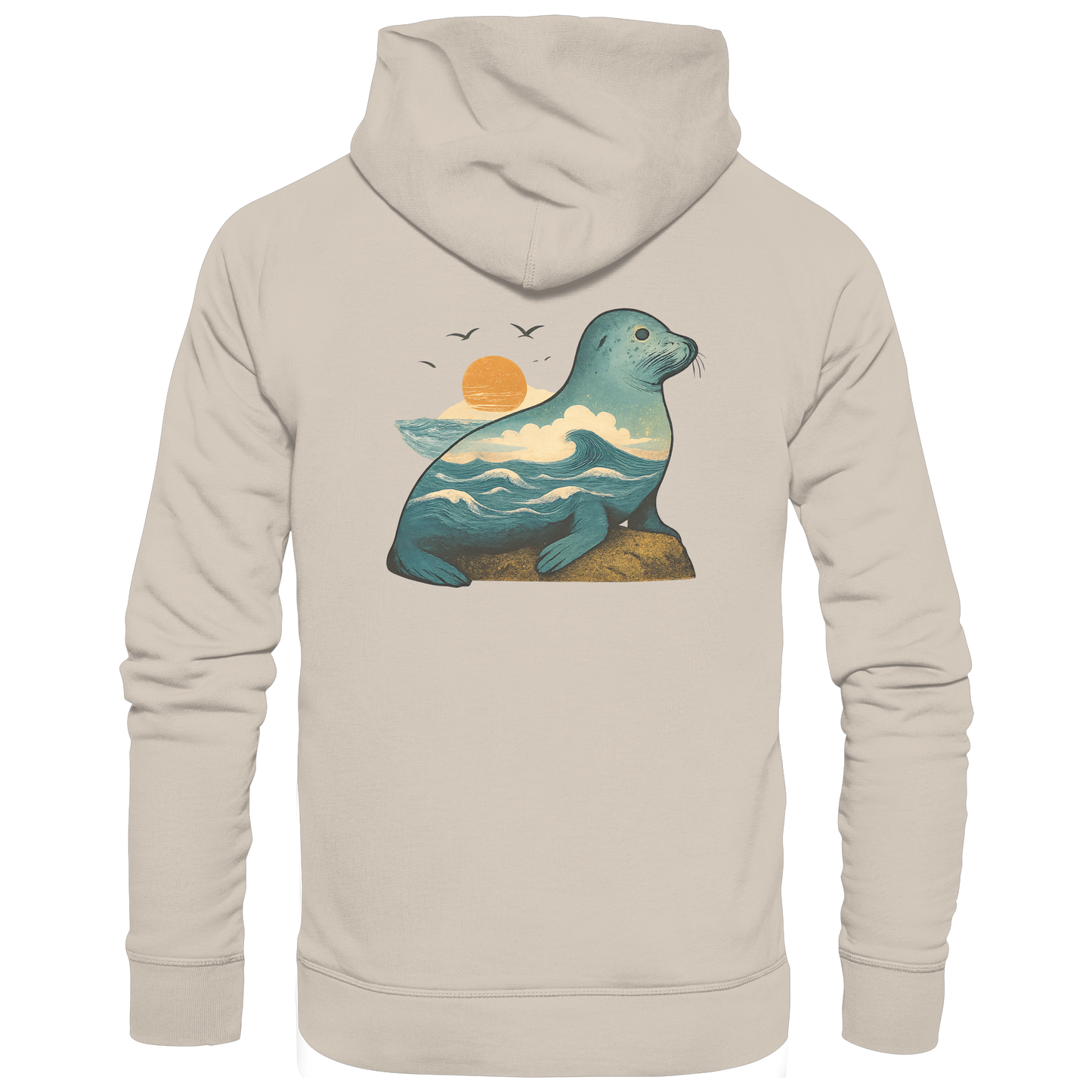 Seehund – Spirit of Balance - Organic Hoodie