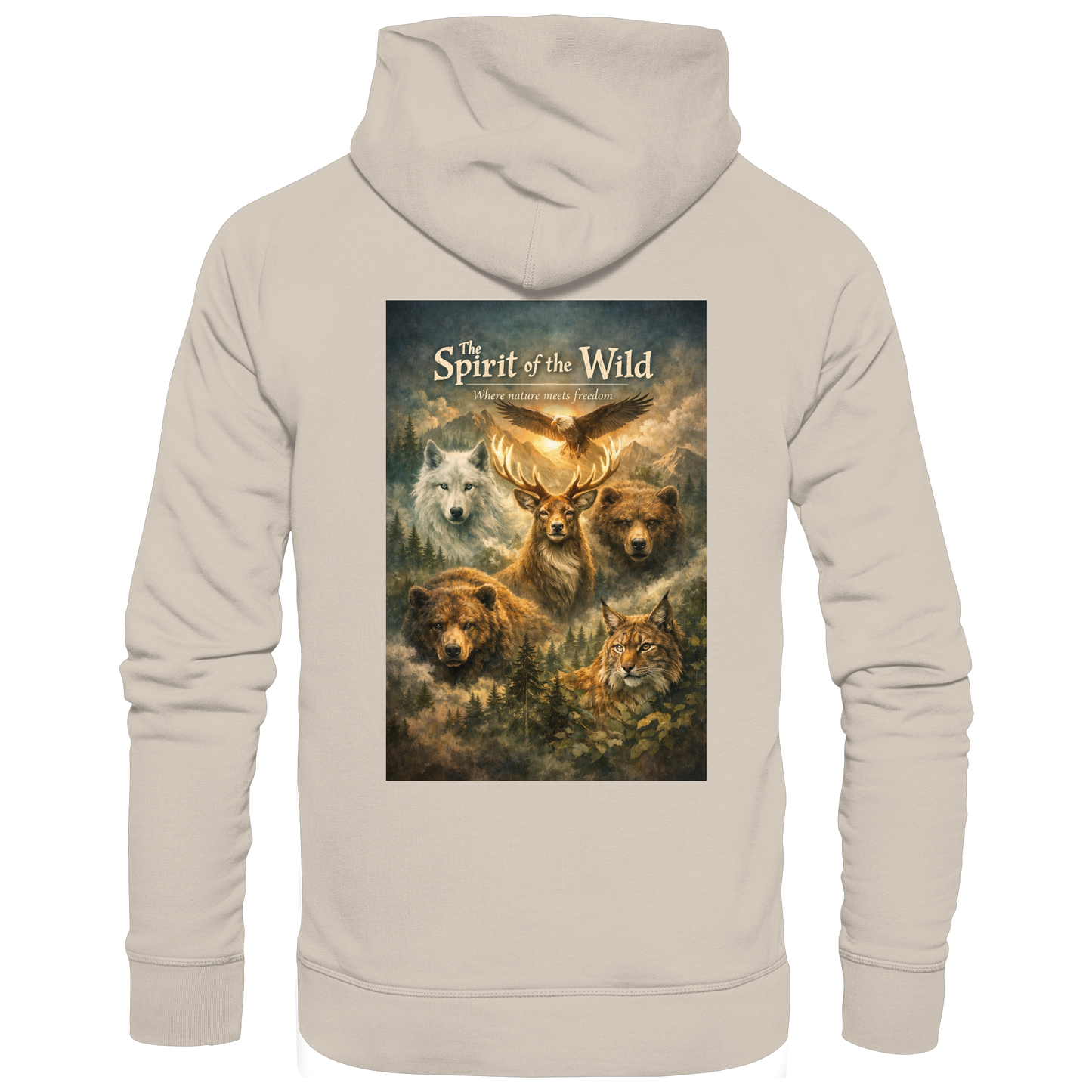The Spirit of the Wild - Organic Hoodie