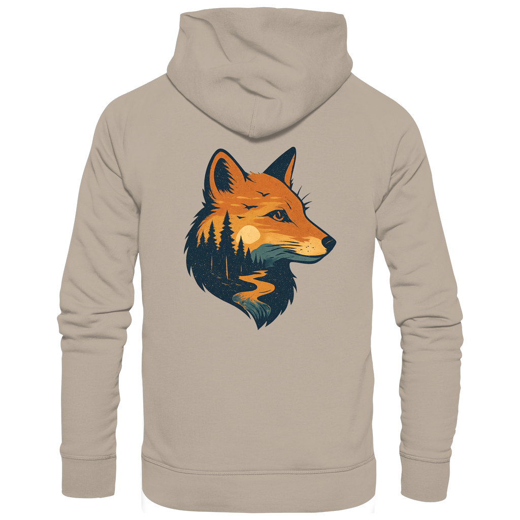 Fuchs – Spirit of Curiosity - Organic Hoodie