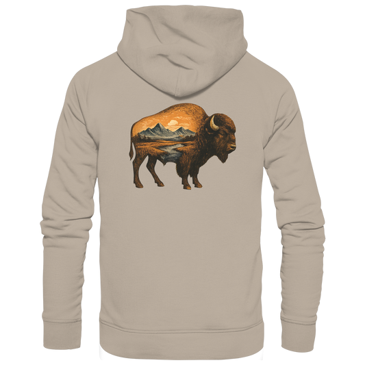 Bison – Spirit of Endurance - Organic Hoodie