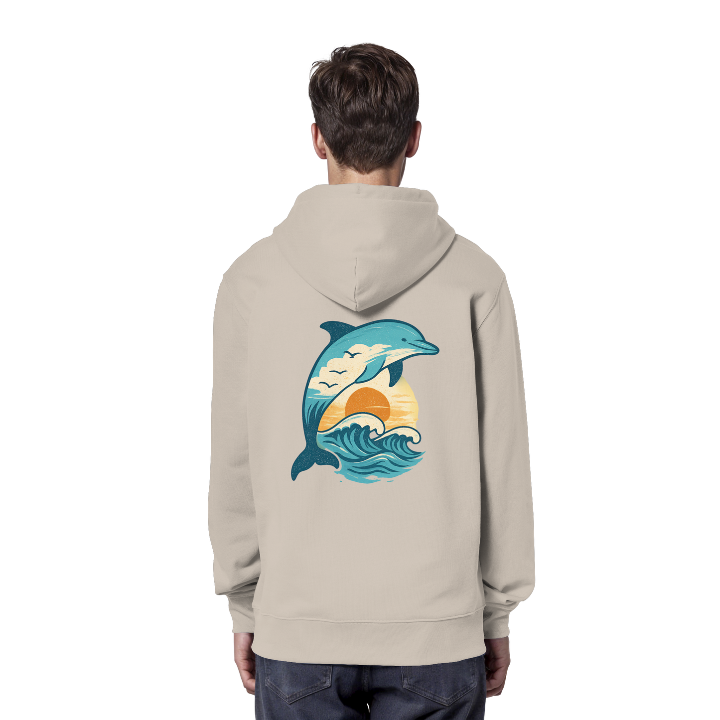 Delfin – Spirit of Joy - Organic Hoodie