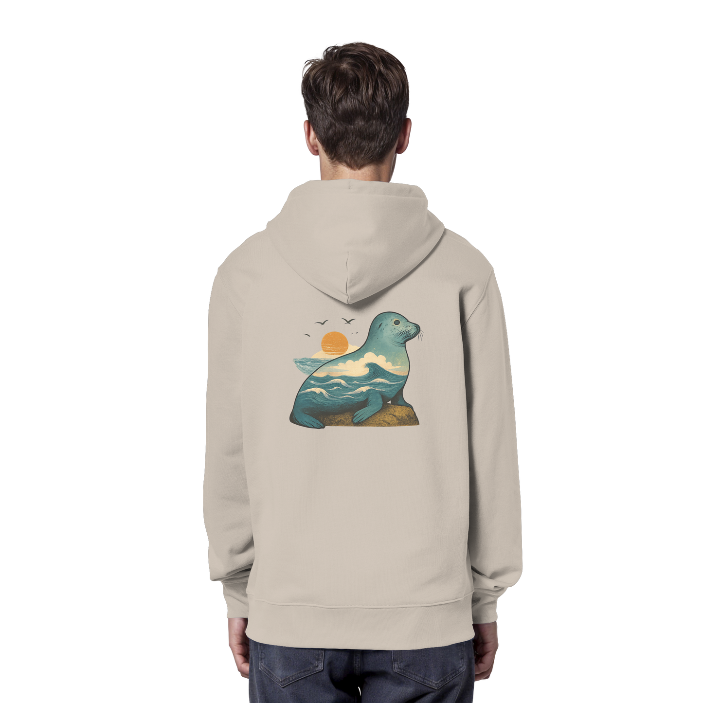 Seehund – Spirit of Balance - Organic Hoodie