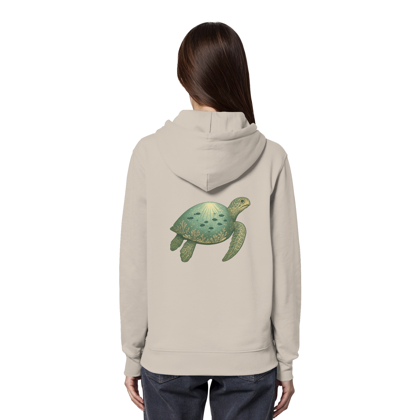 Meeresschildkröte – Spirit of Longevity - Organic Hoodie
