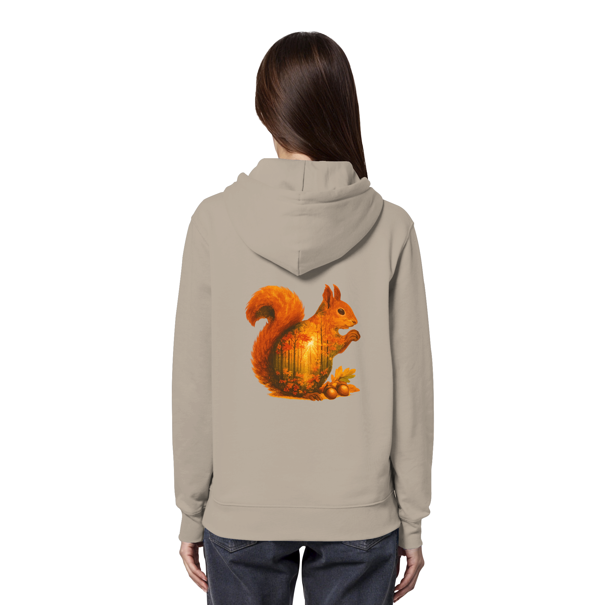 Eichhörnchen – Spirit of Energy - Organic Hoodie