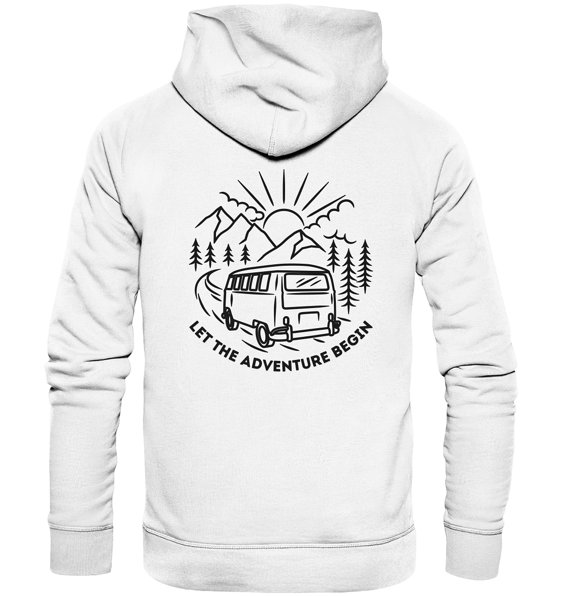 Let The Adventure Begins - Organic Hoodie