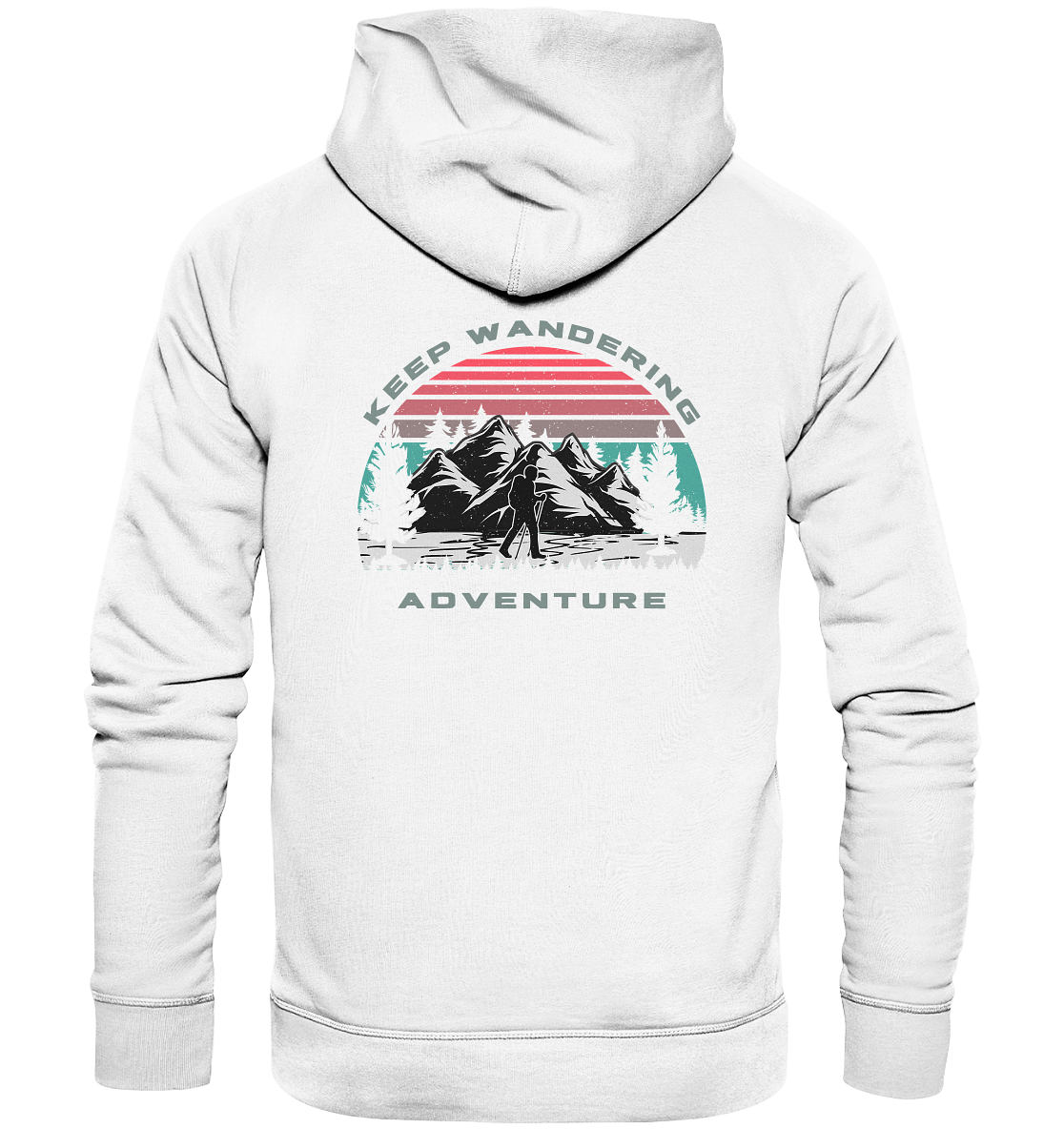 Keep Wandering Adventure - Organic Hoodie