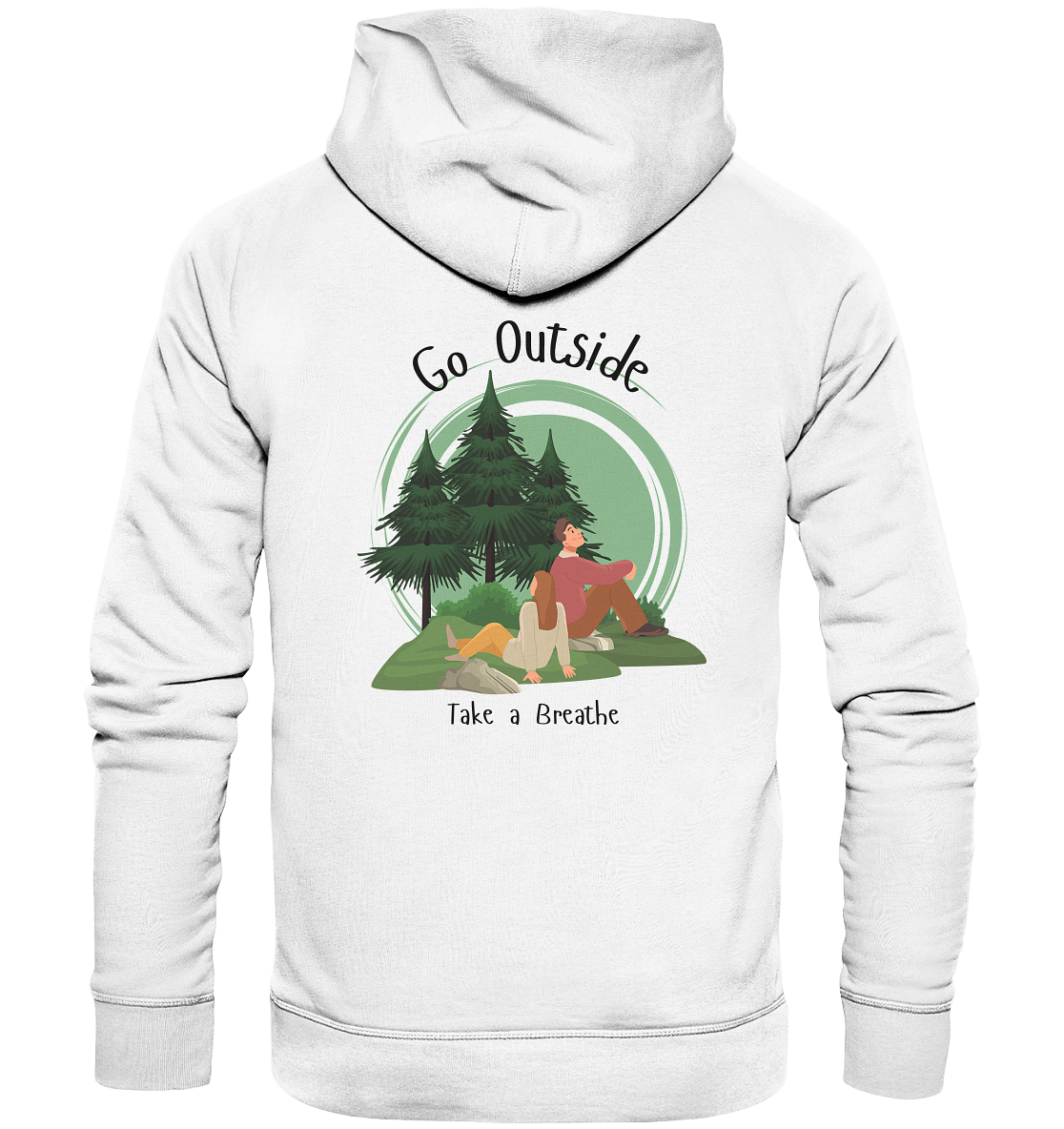 Nature Escape – Chill &amp; Relax - Organic Hoodie