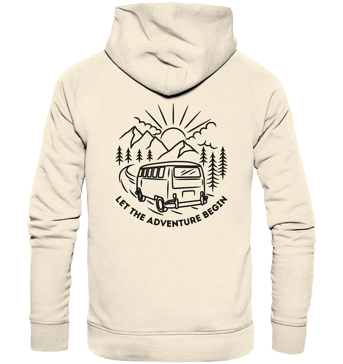 Let The Adventure Begins - Organic Hoodie