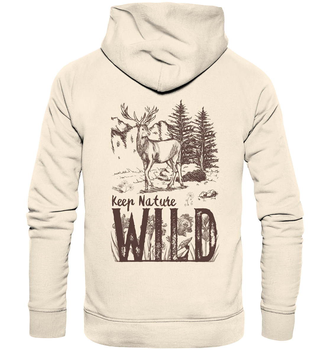 Keep Nature Wild - Organic Hoodie