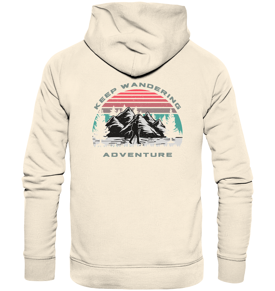 Keep Wandering Adventure - Organic Hoodie