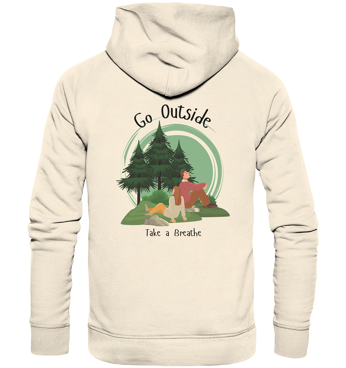 Nature Escape – Chill &amp; Relax - Organic Hoodie