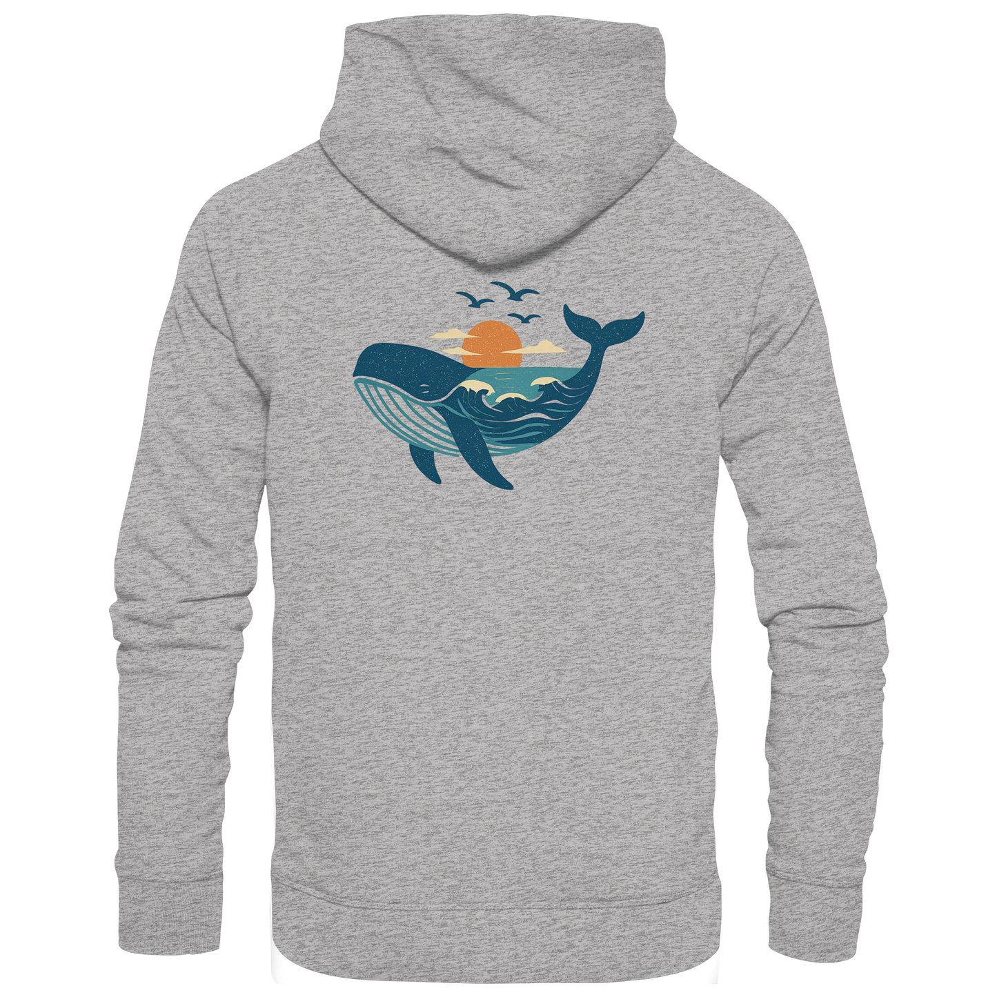 Wal – Spirit of Depth - Organic Hoodie