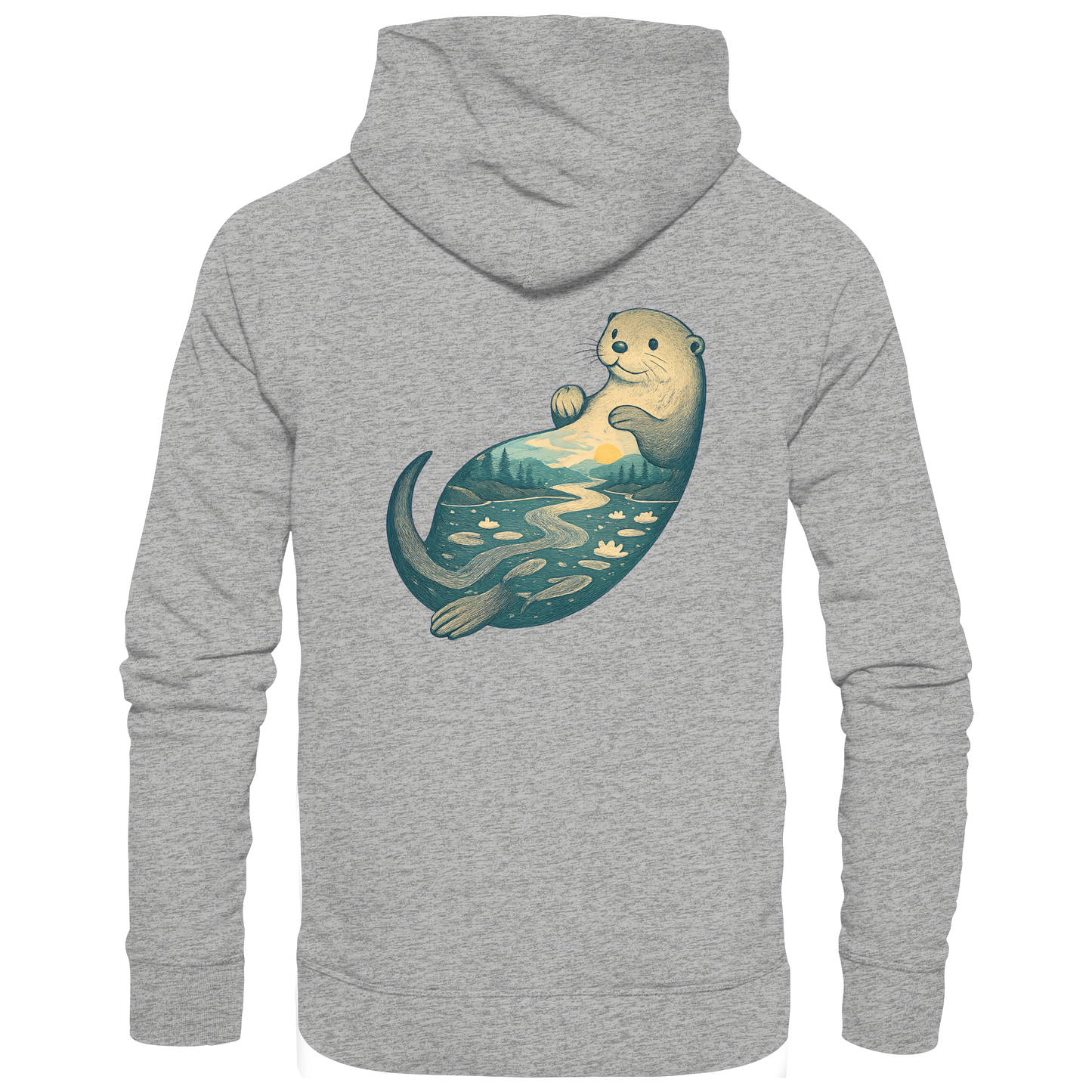 Otter – Spirit of Playfulness - Organic Hoodie