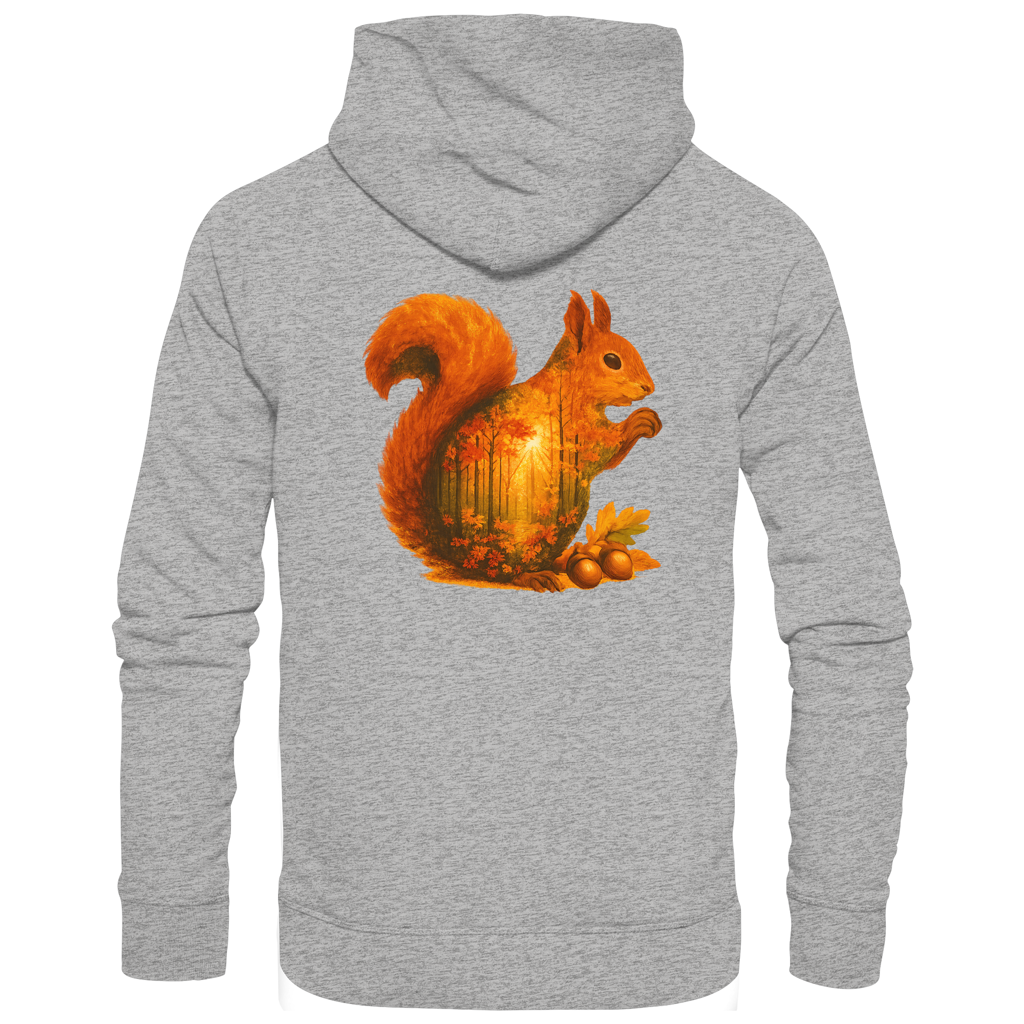 Eichhörnchen – Spirit of Energy - Organic Hoodie