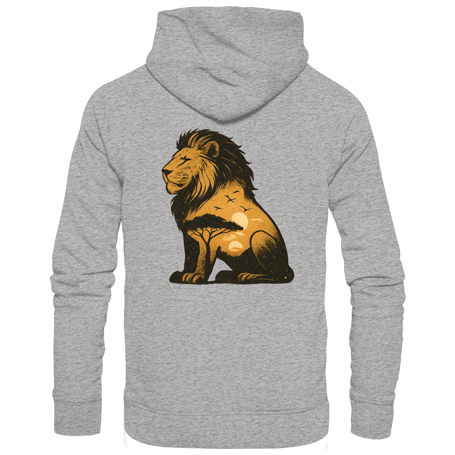 Lion – Spirit of Courage - Organic Hoodie