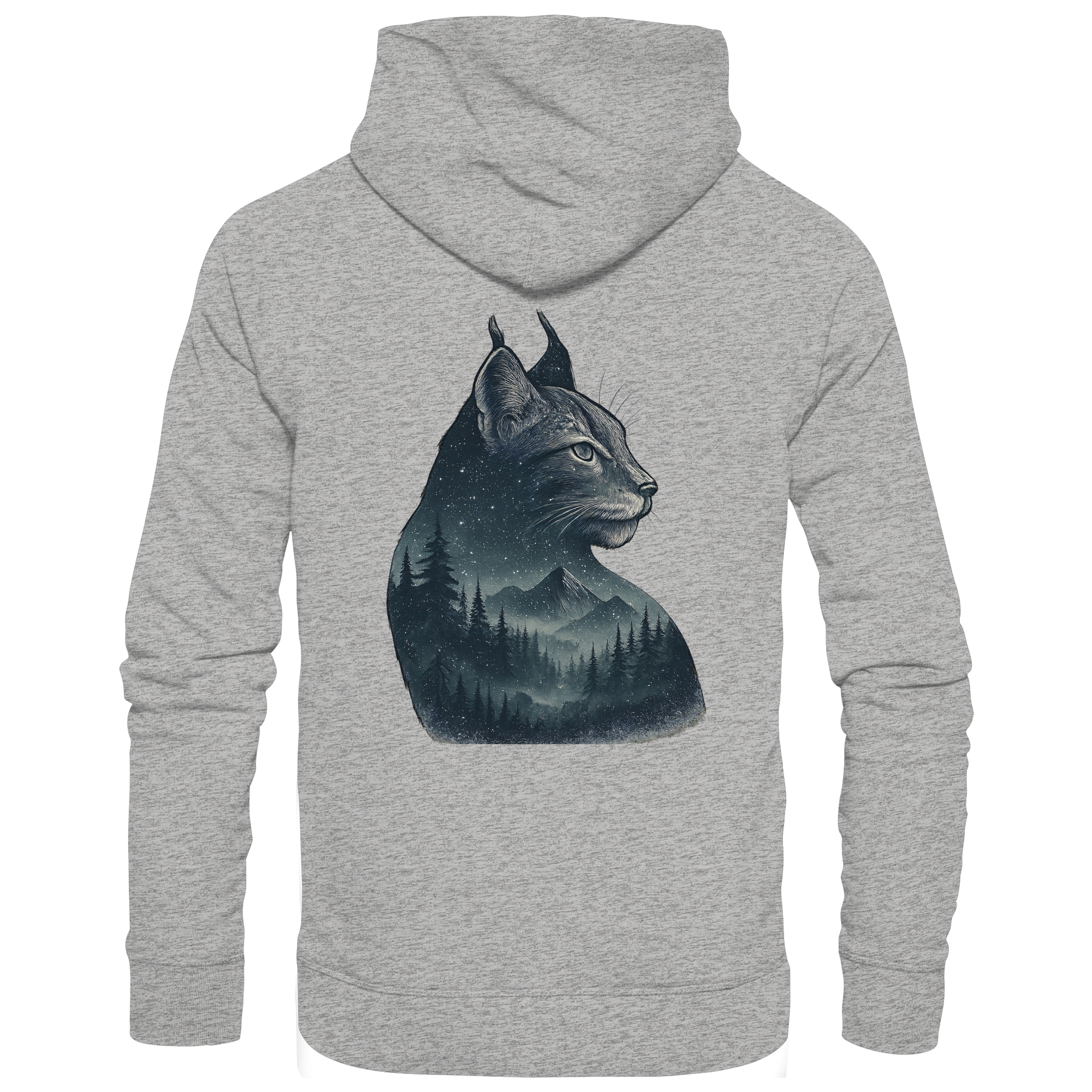 Luchs – Spirit of Mystery - Organic Hoodie