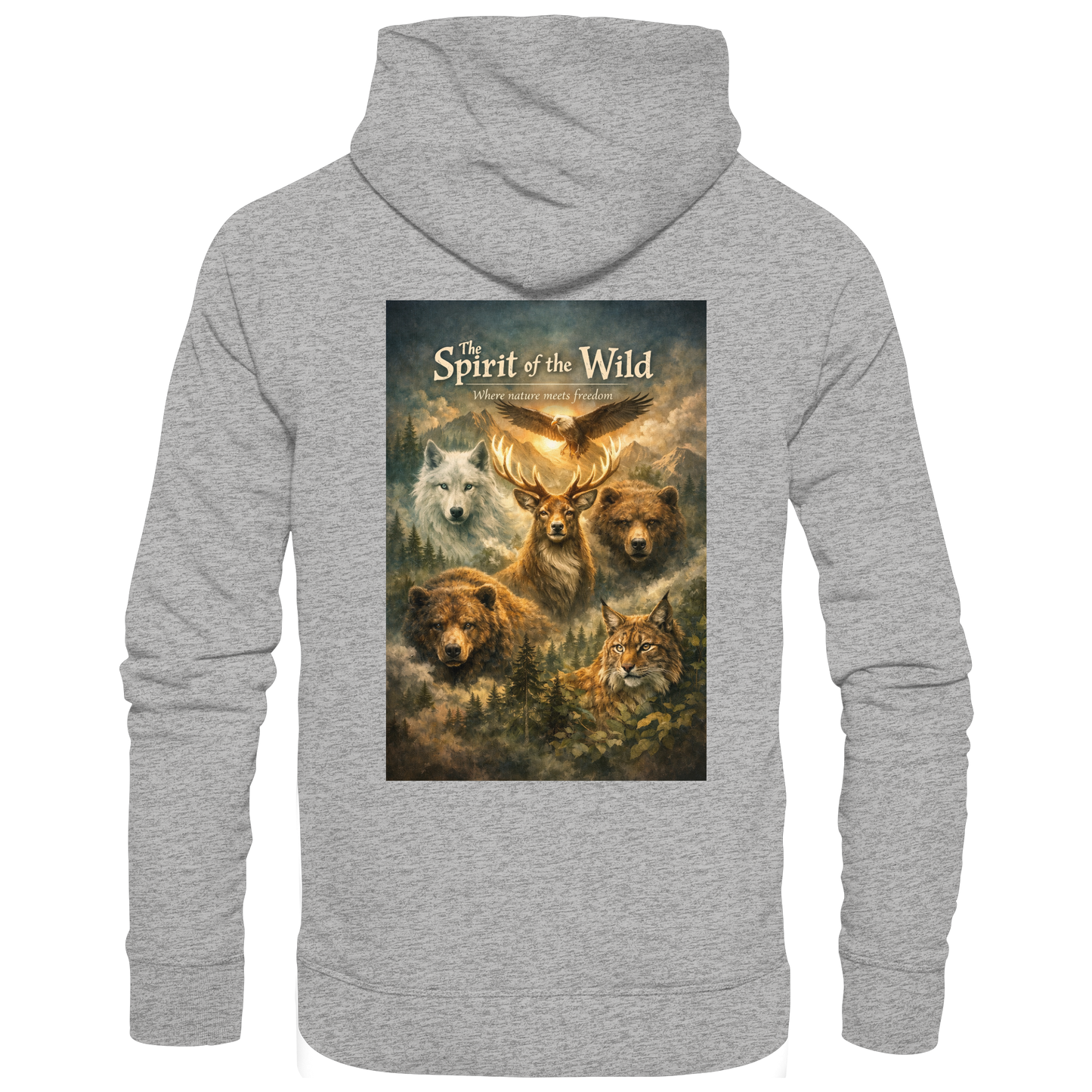 The Spirit of the Wild - Organic Hoodie