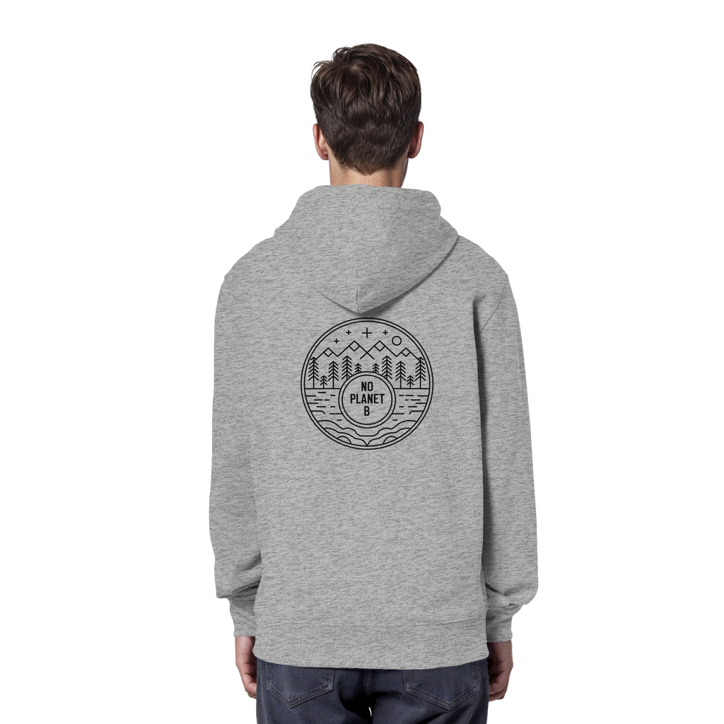 No Planet B – Nature Awareness - Organic Hoodie