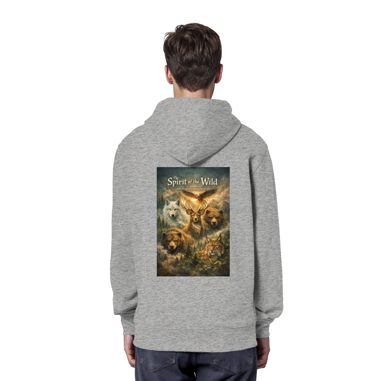 The Spirit of the Wild - Organic Hoodie