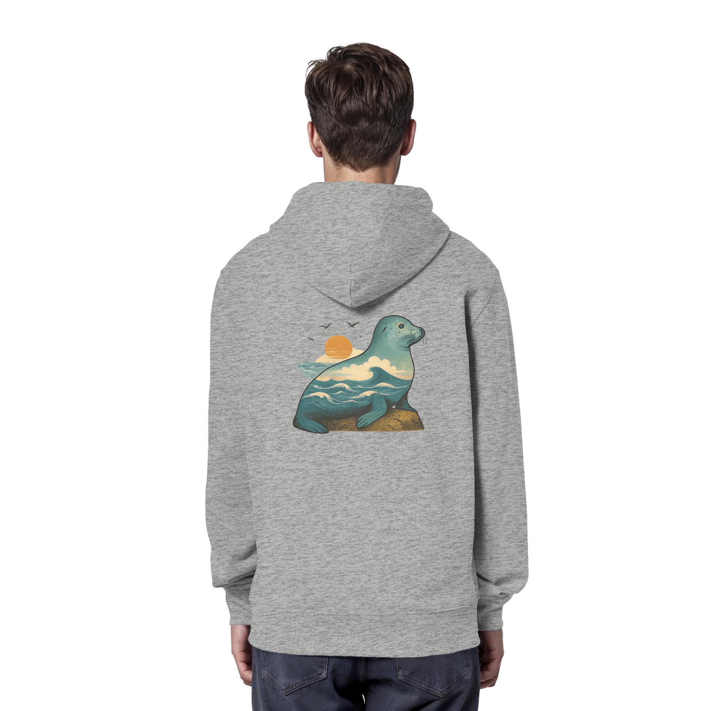 Seehund – Spirit of Balance - Organic Hoodie