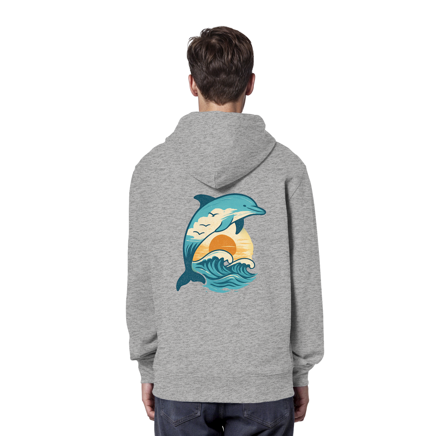 Delfin – Spirit of Joy - Organic Hoodie