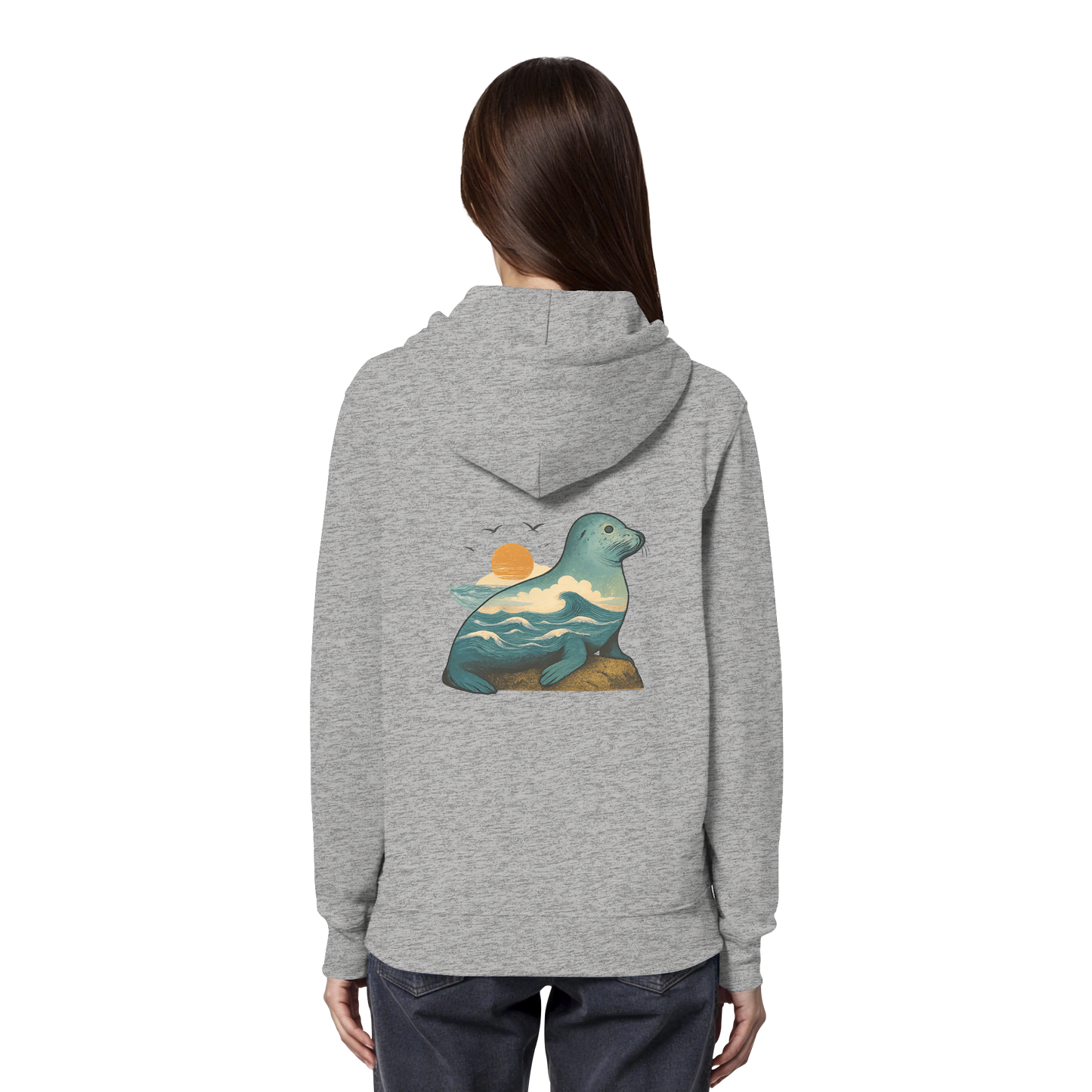 Seehund – Spirit of Balance - Organic Hoodie