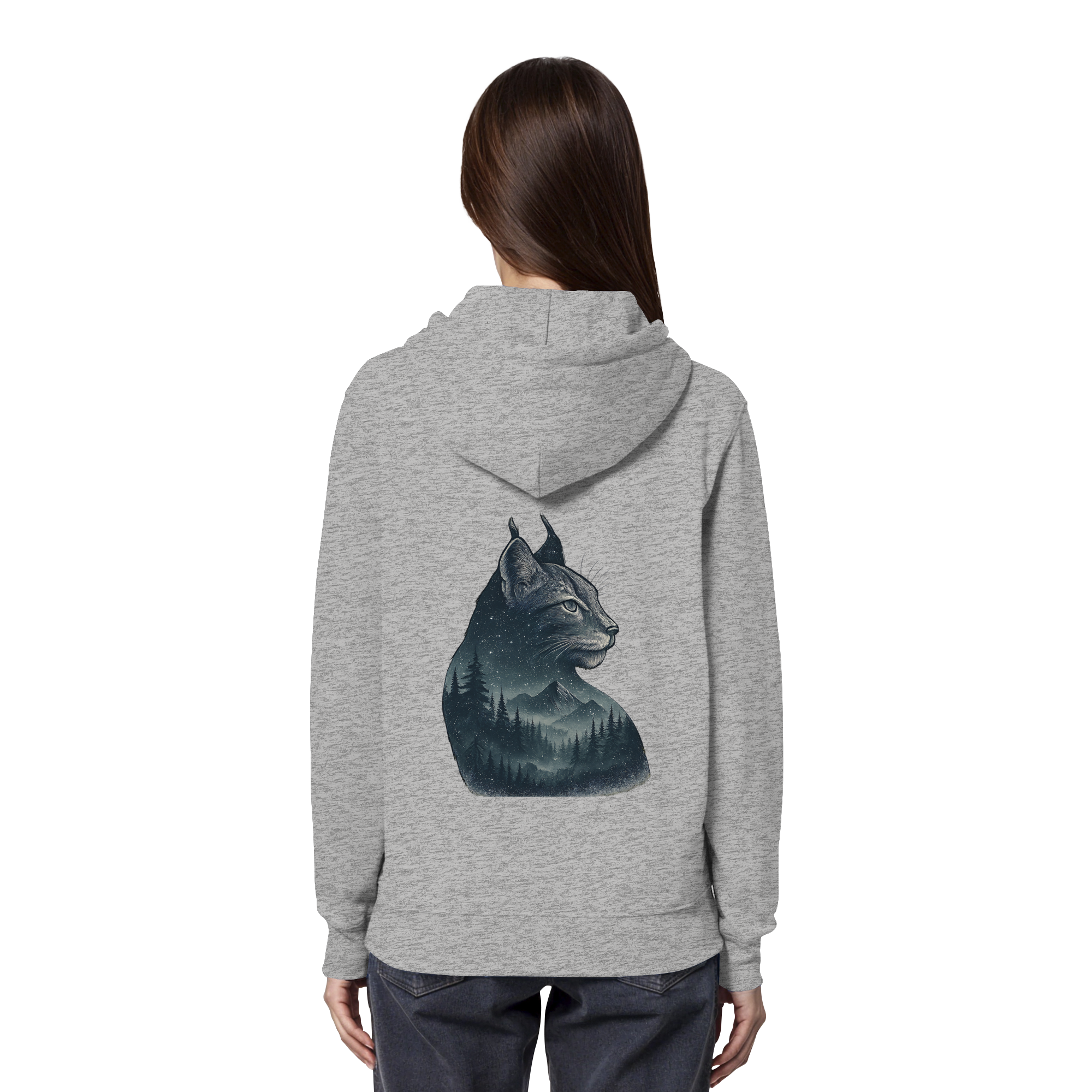 Luchs – Spirit of Mystery - Organic Hoodie